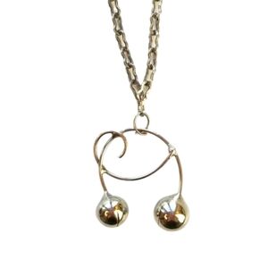 Vintage Bell Necklace, One Size